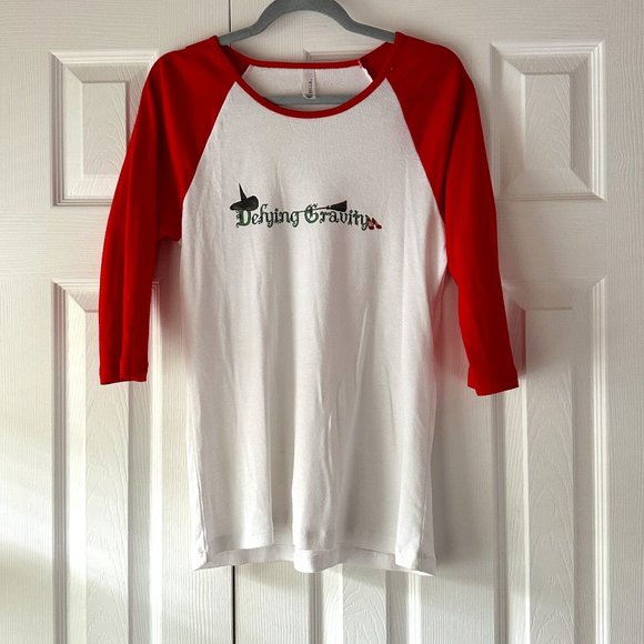 Wicked Long-Sleeve T-Shirt "Defying Gravity" **RUNS SMALL SEE DESC - Picture 3 of 8